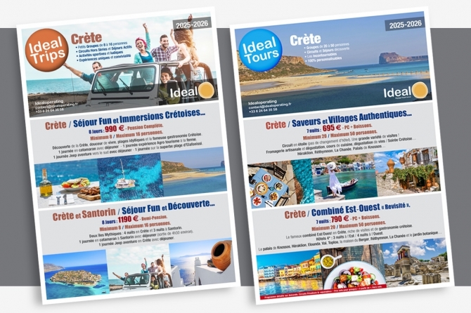 Ideal Trips & Tours : Crète - idealoperating